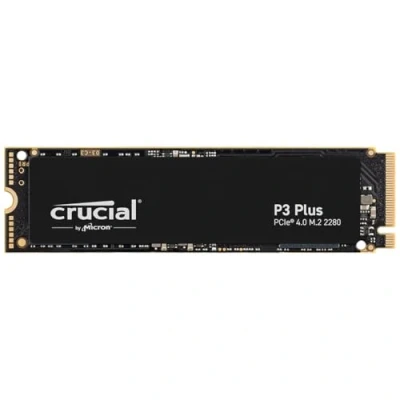 Image of Crucial P3 Plus SSD 4TB M.2 NVMe PCIe Gen4 Internal SSD, Up to 4800MB/s, Laptop &amp; Desktop (PC) Compatible, Solid State Drive CT4000P3PSSD801