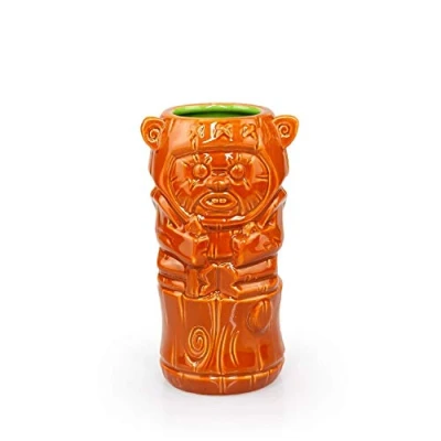Image of Star Wars Geeki Tikis Wicket Ewok Mug Crafted Ceramic Holds 14 Ounces