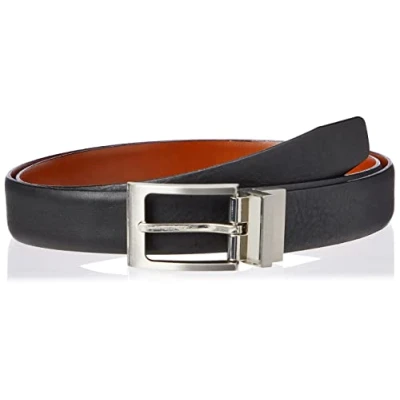 Image of Ted Baker Karmer Reversible Belt business, Men&#039;s, Size: 40, Black