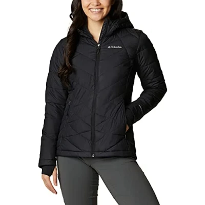 Image of Columbia Women&#039;s Heavenly Women s Jacket, Black, XS UK