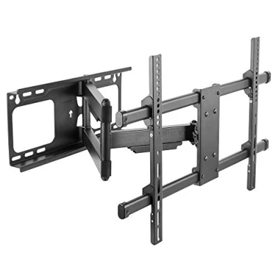 Image of RICOO TV Bracket Tilt Swivel approx 37 65 Inch for LED LCD OLED Curved and Flatscreens S4764 Wall Mount Universal VESA 300x200 600x400