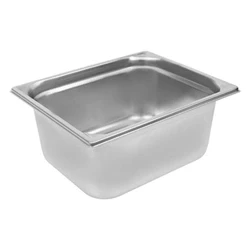 Image of Matfer Bourgeat Stainless Steel 1/2 Gastronorm Tray 150mm