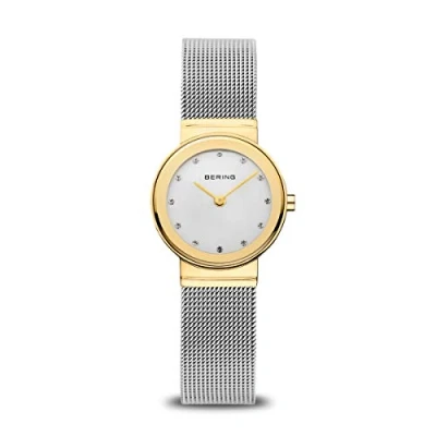Image of BERING Women Analog Quartz Classic Collection Watch with stainless steel Strap and Sapphire Crystal 10126 001