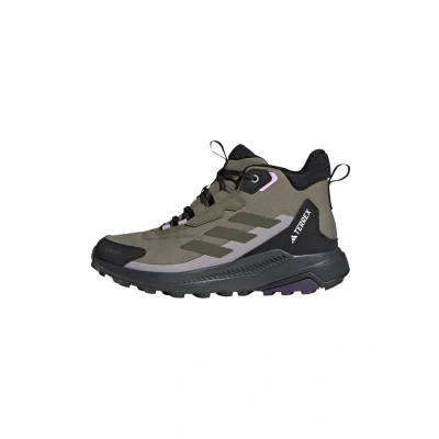 Image of adidas Women&#039;s Terrex Anylander Mid RAIN.RDY Hiking Shoes, Olive Strata/Night Cargo/Core Black, 5.5 UK