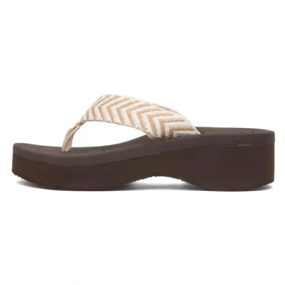 Image of Rocket Dog Tizzy Womens Beige Toe Post Sandal Size 8 UK