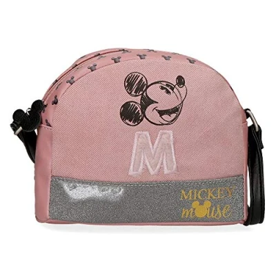 Image of Disney Mickey The Blogger Shoulder bag Pink 20,5x16,5x6 cms PVC and Polyester
