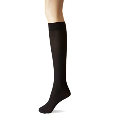 Image of Silky Womens/Ladies Opaque 70 Denier Luxury Soft Kneehighs One Size Black