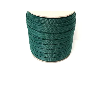 Image of 10mm Polypropylene Webbing Heavy Duty Strap For Backpacks Belts Handles Bags Straps Dog Leads (25 Metres, Forest Green)