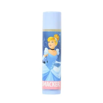 Image of Lip Smacker Disney Princess Collection, Cinderella Single Balm for Kids, Safe to Use and Color Free a Natural Finish, Vanilla Sparkle Flavoured