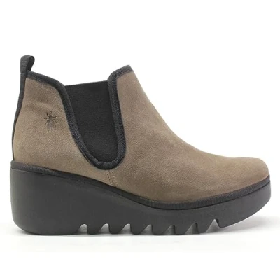 Image of Byne349Fly Suede Women&#039;s Chelsea Ankle Boots