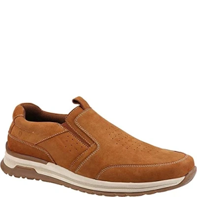 Image of Hush Puppies Men&#039;s Cole Sneaker, Tan, 12 UK