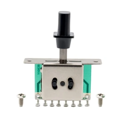 Image of Musiclily Metric 3 Way Guitar Pickup Selector Switch for Tele Style Electric Guitar, Black Tip