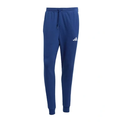Image of adidas Sportswear Essential Three Stripes Tracksuit bottoms Dark blue white, Men&#039;s, Size: XS, white