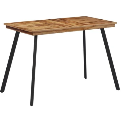 Image of vidaXL Dining Table 120x62x76 cm Solid Wood Teak