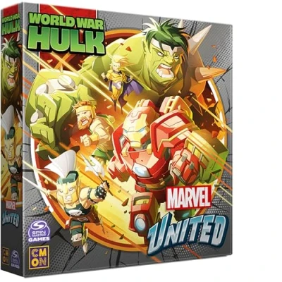 Image of CMON Marvel United: World War Hulk Miniatures Board Game Ages 14+ 1 5 Players 45+ Minutes Playing Time