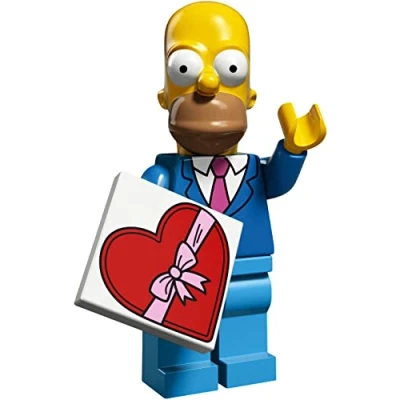 Image of LEGO Simpsons Series 2 Pick Your Figure 71009 (Homer (Sunday Best))
