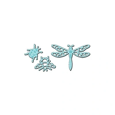 Image of Sweet Dixie Garden Creatures Die, Metal, Grey, 5.3x7.7x0.1 cm