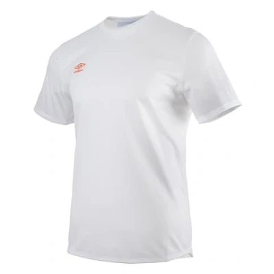 Image of Umbro 65320u Men&#039;s Sports T Shirt, mens, 5054885756687, white, 2XL