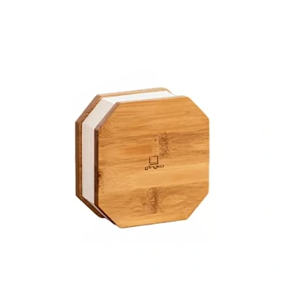 Image of Gingko Smart Accordion Lamp Natural Bamboo,One Size