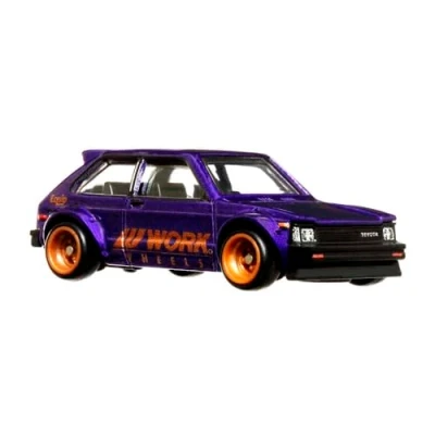 Image of Hot Wheels &#039;81 Toyota Starlet KP61 1:64 Diecast Car