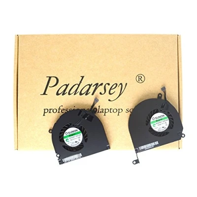 Image of Pardarsey 15 Inch A1286 Left+right Side CPU Cooling Fan 2008 2009 2010 2011 2012 Compatible for Macbook Pro