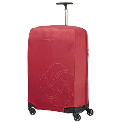 Image of Samsonite Global Travel Accessories Foldable Luggage Cover M, Red