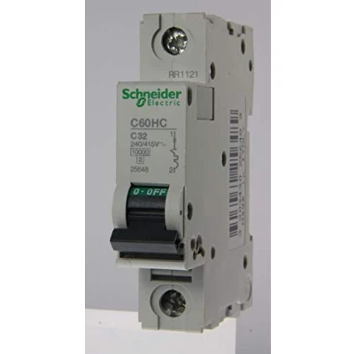Image of MERLIN GERIN C 32 Amp MCB C60HC 25648 CIRCUIT BREAKER A