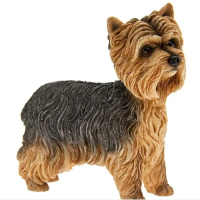Image of Dog Ornaments Figure Gifts Statues (Yorkshire Terrier Statue)