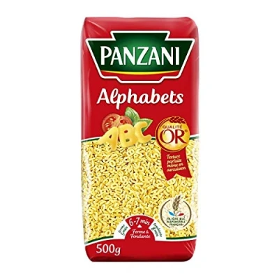 Image of Panzani Alphabets Potting Pasta 500 g Pack of 2
