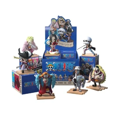 Image of Mighty Jaxx Freeny&#039;s Hidden Dissectibles One Piece (Warlords Edition) Sealed Tray of 6 Contains No Duplicates Blind Box Toy Collectible Figurines