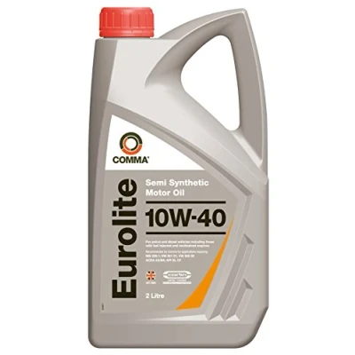 Image of Comma EUL2L Eurolite 10W40 Semi Synthetic Oil, 2 Liter