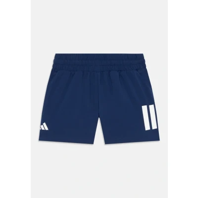 Image of adidas Boy&#039;s Boys Club Tennis 3 Stripes Shorts, Dark Blue, 15 16 Years
