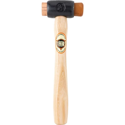 Image of Thor 208 Copper, Rawhide Double sided Hammer, Size A, (Brown, Black)