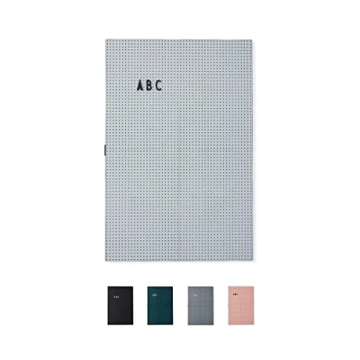 Image of Design Letters Felt Memo Letter board A3 Message Changeable for everyday Aesthetic Room Decor Home, Kitchen, Office Display Dark Grey