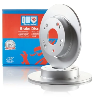 Image of BDC5564P Brake disc QUINTON HAZELL BDC5564 260mm 9mm 5 solid HONDA: CIVIC 8 Hatchback, CR V 2,