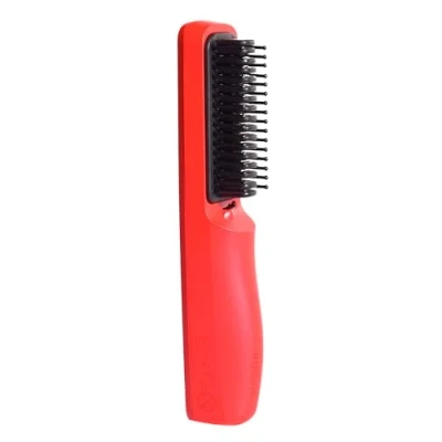 Image of Beter Thermal Smoothing Brush, Wireless Ionic Brush GRWM, Professional Hair Straightener, 200C, Fast Heating, Anti Scald Protection, frizz, USB Rechargeable, Red