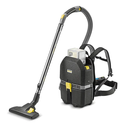 Image of EUROKRAFTpro Rechargeable Backpack Vacuum Cleaner Bvl 3/1 BP Container Capacity 3L