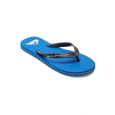 Image of Quiksilver Molokai CORE Tongs Tbar sandals, Men&#039;s, Size: 8, Blue 1 Synthetics
