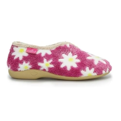 Image of Lunar Daisy Flower Slipper 7 UK Pink