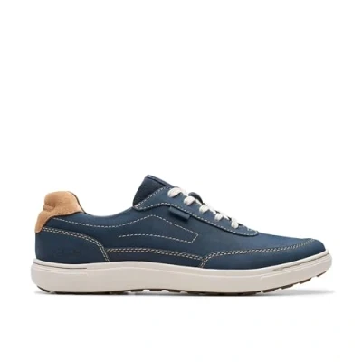 Image of Clarks Men&#039;s Mapstone Trail, Navy Nubuck, 9.5 UK