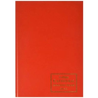 Image of Collins Cathedral Analysis Book 4 Cash Columns 96 Pages 811104/9, Red