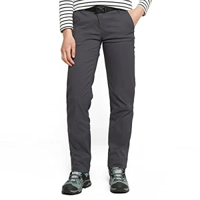 Image of Craghoppers Women&#039;s Kiwi Pro Eco Stretch Trousers, Grey, 8 Short