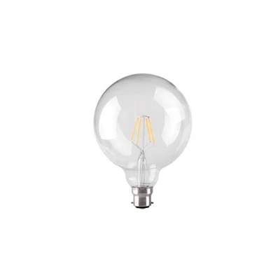 Image of G125 Dimmable LED Filament Lamp 4.2W B22 Kosnic
