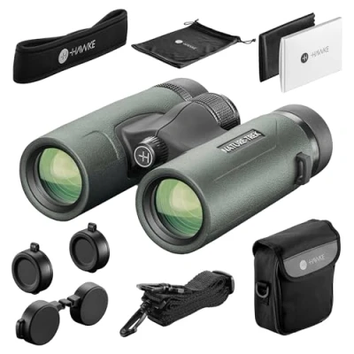 Image of Hawke Nature Trek 10x32 Binocular Green