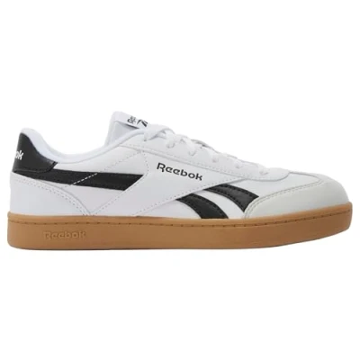 Image of Reebok Classic Smash EDGE Unisex Trainers for kids, Size: 3, Footwear white/black Imitation leather/ textile