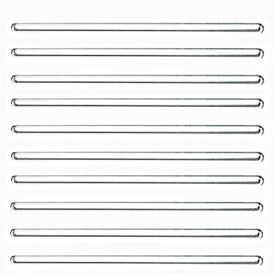 Image of 12 Inch 30cm Glass Stirring Rod 10 Pcs Lab Rods Reusable Mixing Sticks Borosilicate Solid Stirrer With Both Ends for Hot Cold Drinks Chemistry Kitchen