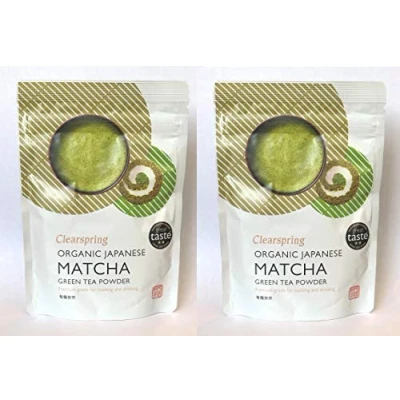 Image of (Pack Of 2) Organic Premium Matcha Tea (Pouch) CLEARSPRING WHOLEFOODS