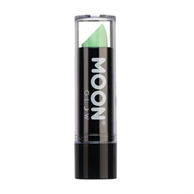 Image of Neon UV Lipstick by Moon Glow Pastel Green Bright Coloured Glows under