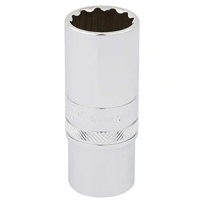 Image of Draper HI TORQ� 12 Point Deep Socket, 3/8&quot; Sq. Dr., 19mm