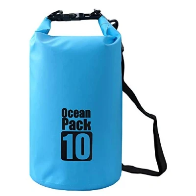 Image of 2L/3L/5L/10L/15L/20L/30L 500D Tarpaulin Heavey Duty PVC Water Proof Dry Bag Sack for Kayaking/Boating/Canoeing/Fishing/Rafting/Swimming/Camping/Snowboarding